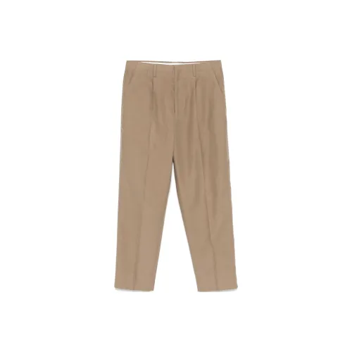 Ermenegildo Zegna Бежевые Мужские Повседневные Штаны