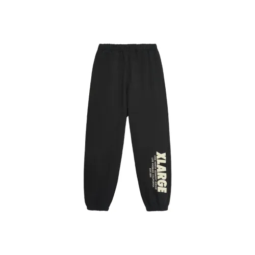 XLARGE Черные Унисекс Вязаные Тренировочные Брюки
