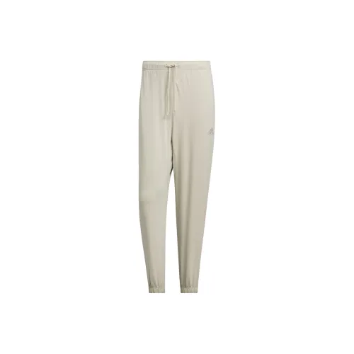Adidas Легкие French Terry Брюки Вязаные Тренировочные Штаны Мужские Светло-Серые