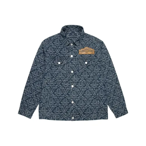 ED HARDY X Темно-джинсовый синий Унисекс Куртка