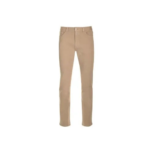 Ermenegildo Zegna Бежевые Мужские Джинсы