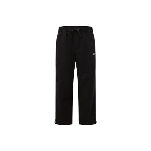Reebok Черные Унисекс Повседневные Брюки