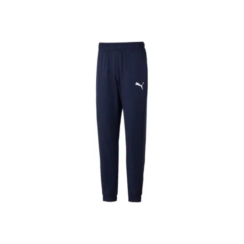 PUMA Вязаные тренировочные брюки мужские морской синий