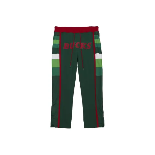 MITCHELL NESS Повседневные брюки Мужские Зеленые