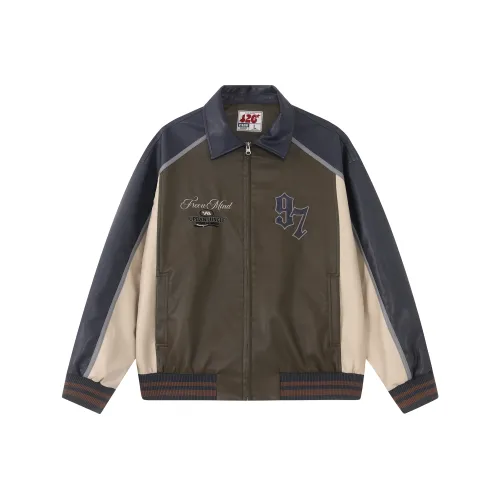 F426 Бейсбольная куртка Унисекс Темно-синий Синий