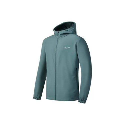 Erke Variety Training Collection Тренчкот Мужской Камень YU Синий