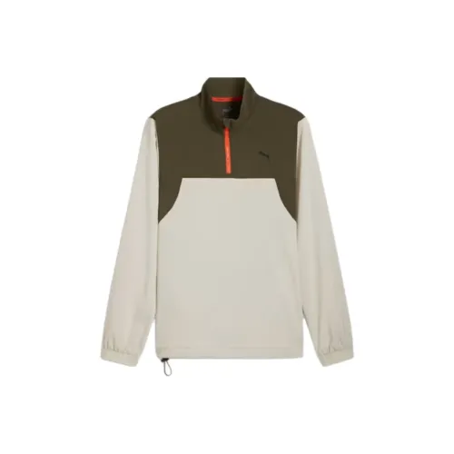 PUMA FITDRYCELL Trend Куртки и Пальто Мужской Темно-оливковый