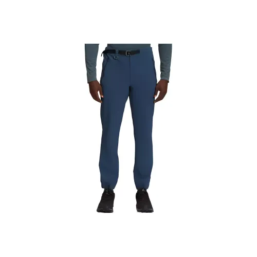 THE NORTH FACE Морской Синий Мужские Повседневные Штаны