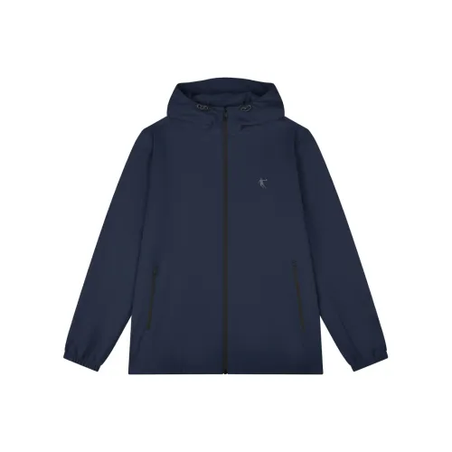 QIAODAN Тренчкот Мужской Нова Синий