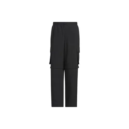 Adidas Вязаные Тренировочные Штаны Мужские Черные