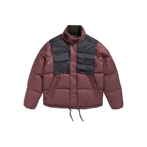 Г Звезда RAW Пуховая куртка Унисекс Вино Красный