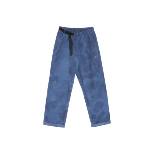 Nike SPORTSWEAR TECH PACK Размытый Синий Мужские Повседневные Штаны