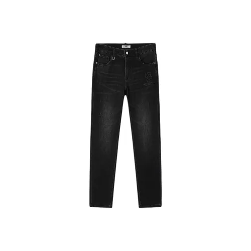 KARL LAGERFELD Джинсы Мужские Черные