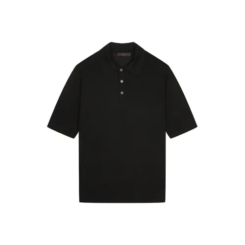 CROQUIS Черная нить Поло Мужское