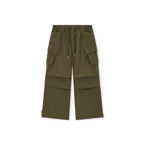 Безшовный крой Унисекс Брюки карго