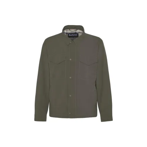 BARBOUR Куртки и Пальто Мужской Оливково-Зеленый