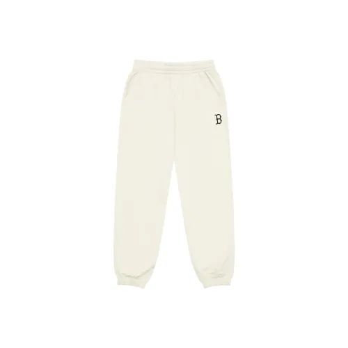 MLB Boston Red Sox Basic Collection 24FW Вязаные тренировочные штаны унисекс темный крем