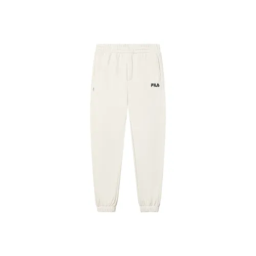 FILA Паровые Белые Мужские Вязаные Спортивные Штаны