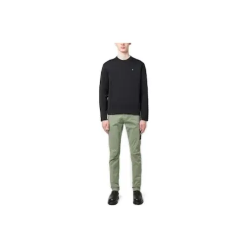 STONE ISLAND Зеленые Мужские Повседневные Брюки
