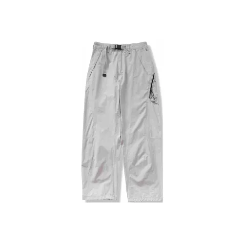 OCTOBEELAB Карго Брюки Мужские Светло-Серые