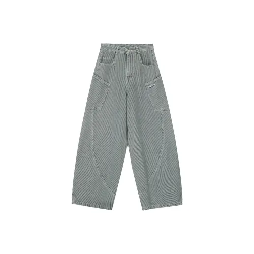 HLPT Stripe Синие Унисекс Джинсы