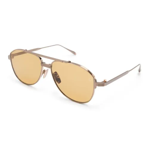 Akoni Металл Aviator Солнцезащитные очки Женские Золото