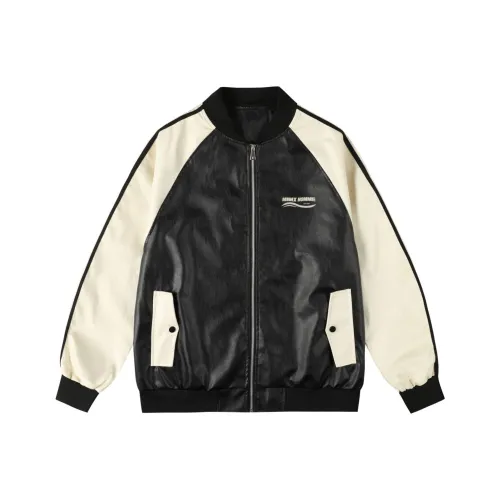 Mimx Homme Черный Унисекс Кожаные куртки