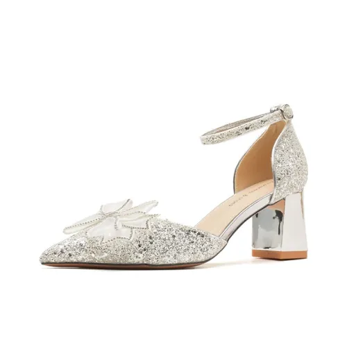 Lanza Высокие каблуки с грубым покрытием Женские