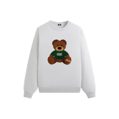 Kith Светло-пшеничный серый Мужские Свитшоты