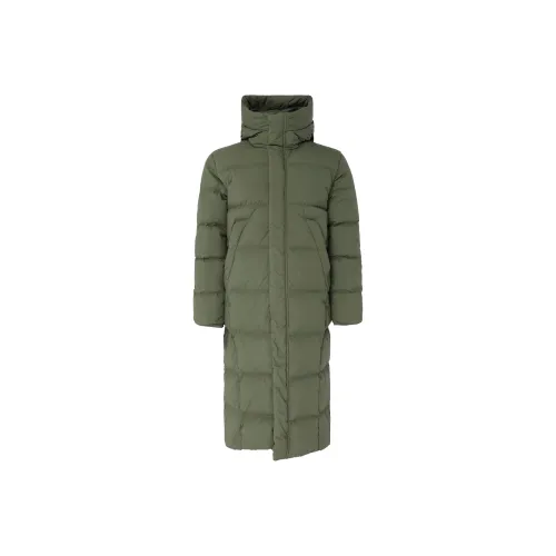 Jordan Flight Пуховик Мужской Средний Оливковый Зеленый