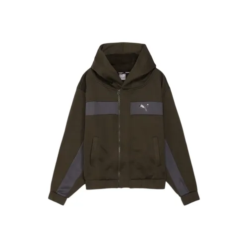 PUMA TRN EDGE Куртка Мужская Темно-оливковая