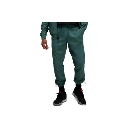 Джордан Dri Fit Sport HOOP Вязаные Тренировочные Штаны Мужские Oxidized Зеленый Черный