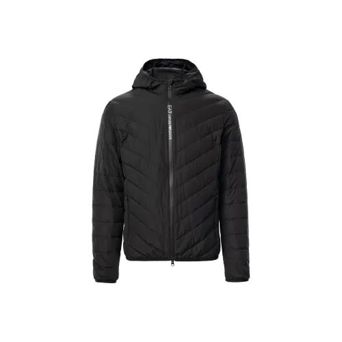EMPORIO ARMANI EA7 Down Jacket Men's Black