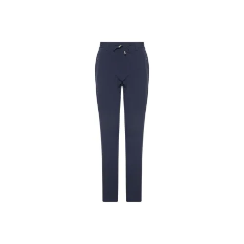 DAVID NAMAN Темно-синий Мужские Повседневные Штаны