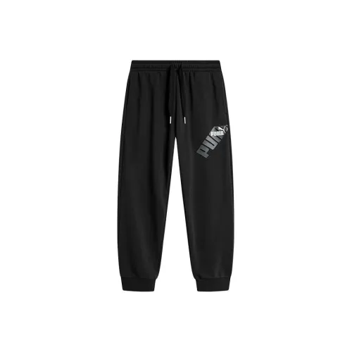 PUMA Черные Мужские Вязаные Спортивные Штаны