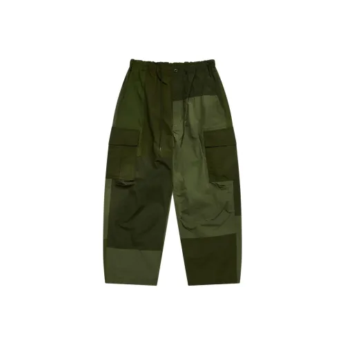 CDG Homme FW24 Карго Брюки Мужские Хаки