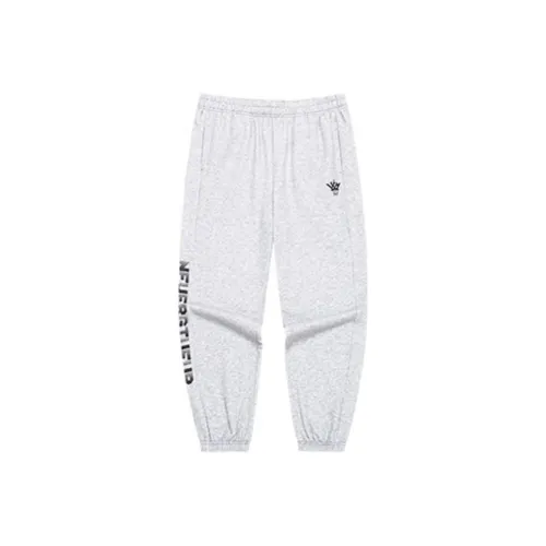 361° Basketball Collection Вязаные тренировочные брюки Мужские Светлый Tile Фотиния Серый