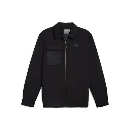 PUMA Мужская Коллекция Lifestyle Collection Sportstyle Collection FW24 Куртки и Пальто Мужской Черный