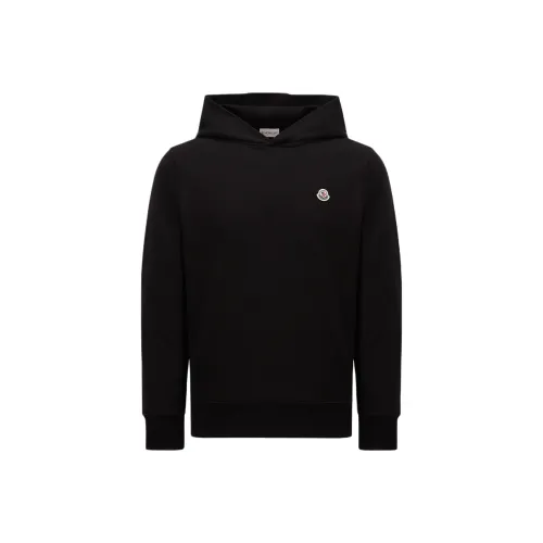MONCLER Черные Мужские Свитшоты