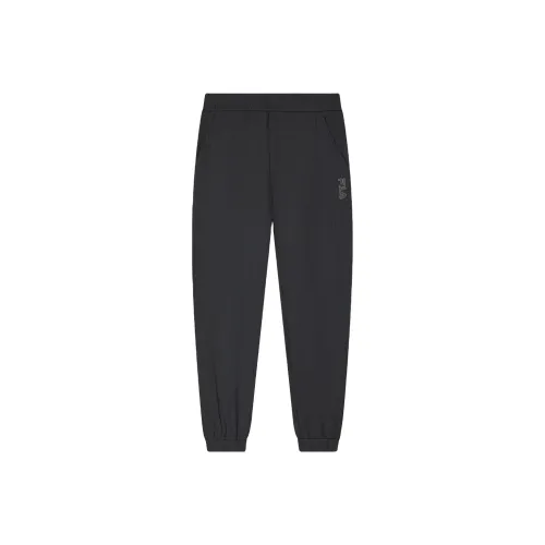 FILA Черные Мужские Вязаные Спортивные Штаны
