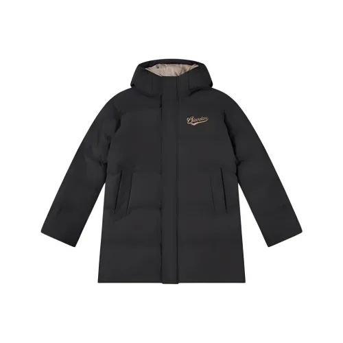 QIAODAN Dry Пуховик Мужской Черный Сосновый