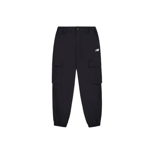 New Balance совместный бренд Мужские внешние Черные мужские вязаные тренировочные штаны