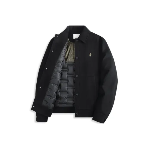 Куртки и пальто Dance with Wolves Мужские Черные