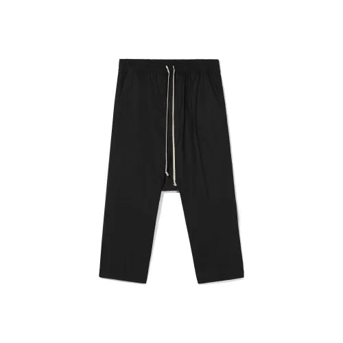 RICK OWENS Мужские Повседневные Брюки Черные
