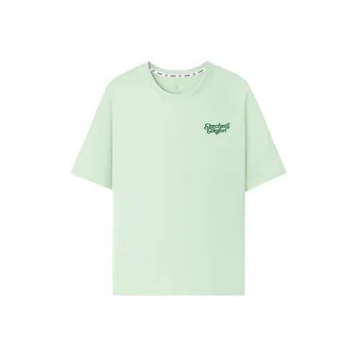 Skechers T-Shirt Унисекс Лилия Зеленый 0215