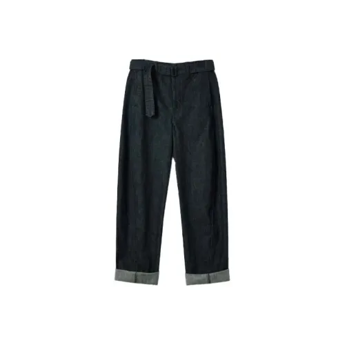 Lemaire Повседневные брюки Мужские Темно-синий