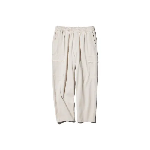 UNIQLO Карго Брюки Унисекс Айвори