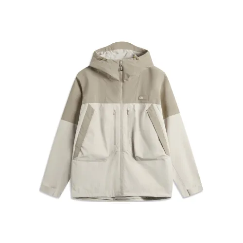 LINING Sports Trend Series Тренчкот Мужской Oatmeal Серый