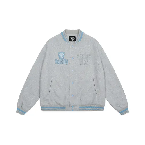A Chock Бейсбольная куртка Унисекс Серый