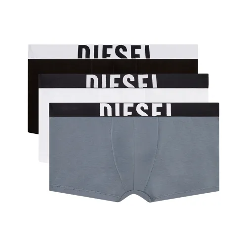 DIESEL 3 упаковки серый, белый, черный мужские боксер-шорты